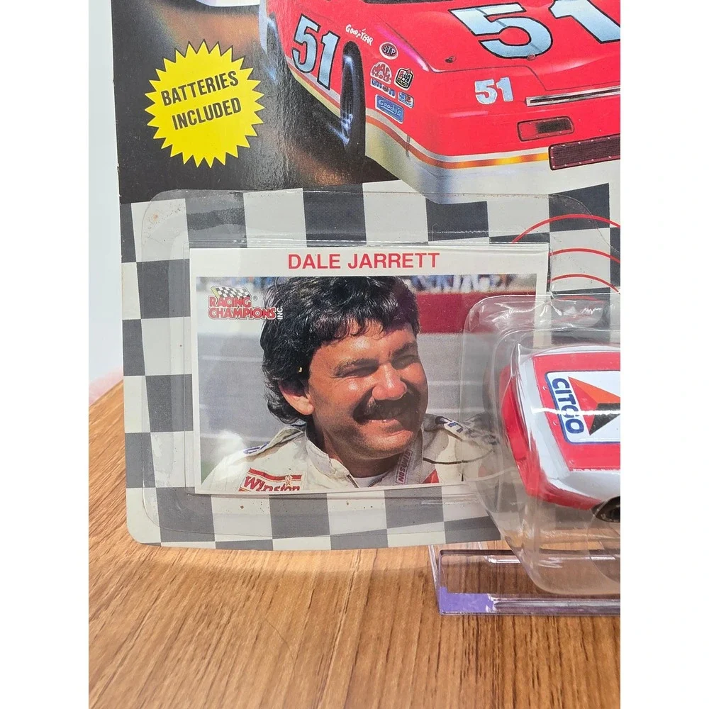 Racing Champions Dale Jarrett 21 Citgo Roaring Racers Sound Die Cast NASCAR 1991